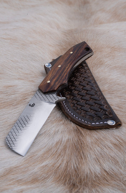 The Range Hand Knife, Rasp/Ironwood